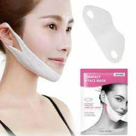 Compact V Face Mask For V Shape Ear Hook Anti-aging Tightening Gel Sleeping Mask